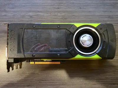 NVIDIA Quadro M6000 graphics card 24GB VRAM for AI, View more