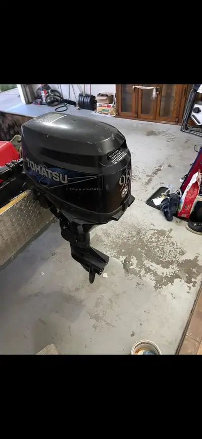 Motor runs well and is serviced yearly and can be seen running. Willing to trade for a higher Hp Mot...