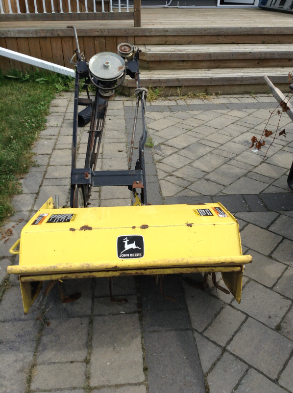 john deere 30 inch mechanical tiller Lawnmowers & Leaf Blowers