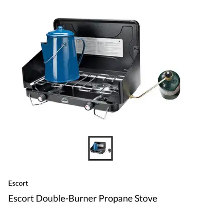 Escort Propane Camping Stove, View more