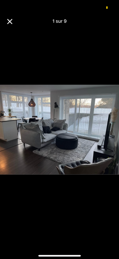 Condo 4½ tout inclus – 100% meublé –Location de COURTE DURÉE UNIQUEMENT- ANIMAUX REFUSÉS (5 mois min...