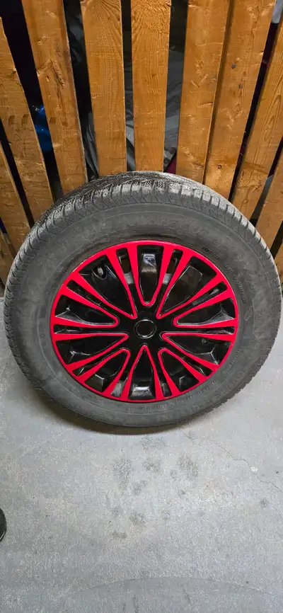 Continental Viking Contact 7 -195/65/R 15TXL.Extremely good condition set of 4. winter tires only us...