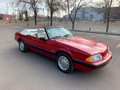 1989 Mustang 5.0L 5 speed convertible 15,570 original miles