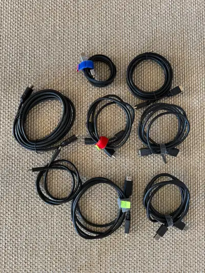 HDMI cables ( 4ft & 6 ft) - package of 8, View more