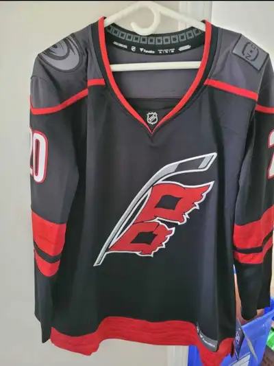 Youth XL jersey: NHL Carolina Hurricanes' Sebastion Aho, View more