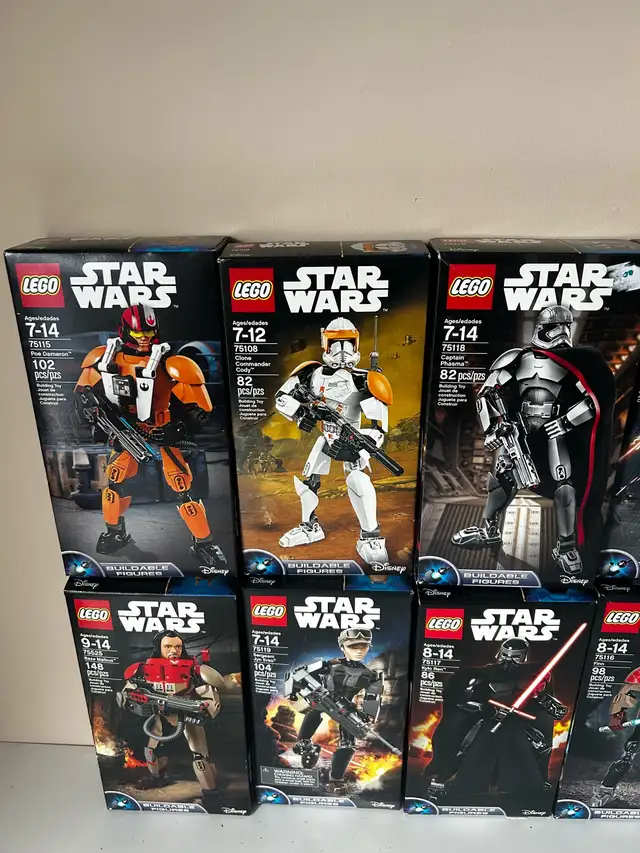 Lego Star Wars build able figures 30$-250$ in Toys & Games in Calgary - Image 3