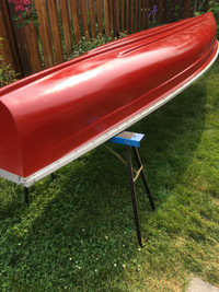 Fiberglass canoe  