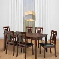 New Sleek Dining Table Set for 6 Person Big Clearance Sale