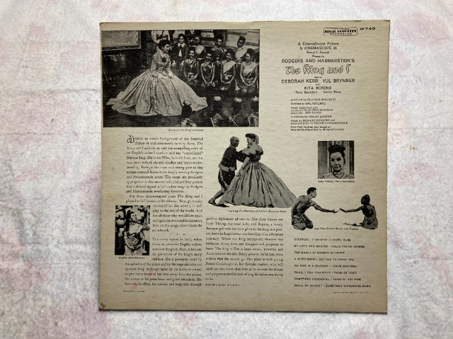 THE KING AND I - MOTION PICTURE SOUNDTRACK -VINYL LP in CDs, DVDs & Blu-ray in Oakville / Halton Region - Image 2