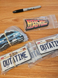 HIGH QUALITY BACK TO THE FUTURE MAGNETS 