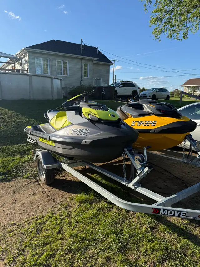 2 motomarines un GTR 230 2021  et un RXP-X 300 2021  in Personal Watercraft in Trois-Rivières - Image 2