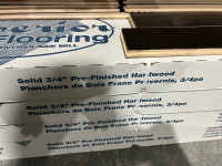 100sf Maple Hardwood flooring