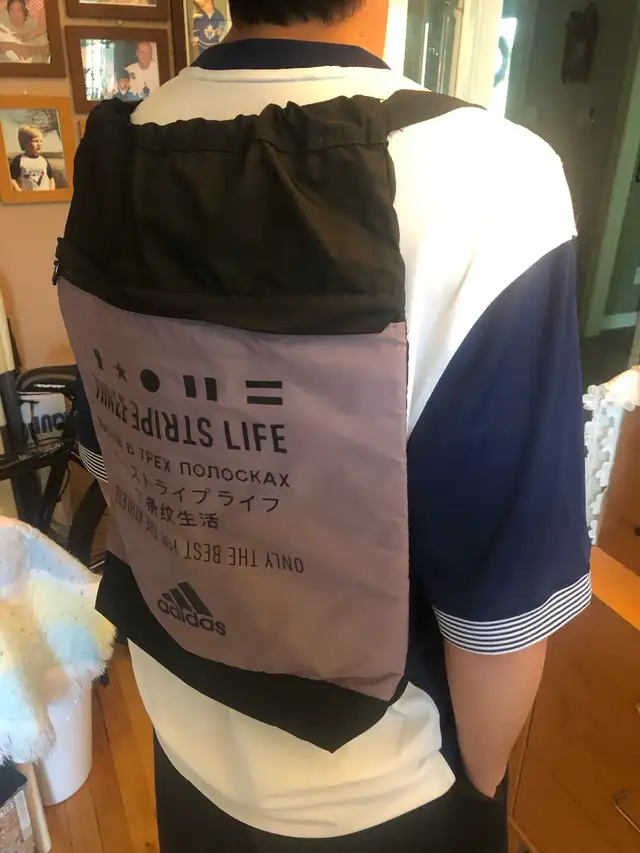 Adidas Golf Gym Tote Sackpack Bag w/ shoulder straps63793656015105124