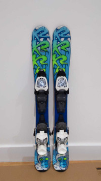 Junior skis and boots