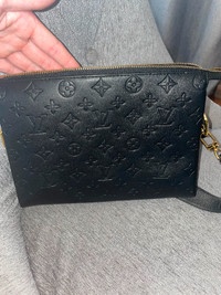 Brand new, all black LV purse. 300 obo