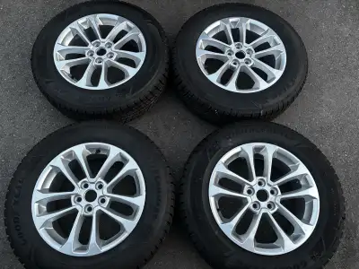 New Takeoffs! Ford Escape OEM Rims and GoodYear Winter Tires Set. Includes TPMS. 225/65/17 Bolt patt...