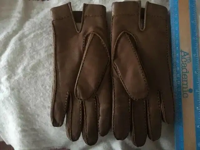 Extra small leather gloves for women/ladies63234654557443122