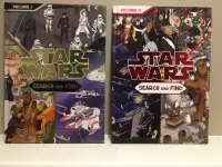 Star Wars Search and Find Books - NEW