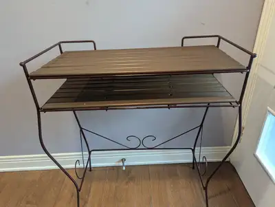 Hall Table.Home Decoration. Solid Maple Top and Great condition. Very beautiful piece of furniture....