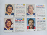 1983-84-ESSO-Hockey Stars-TV Cash Game-Complete Set.