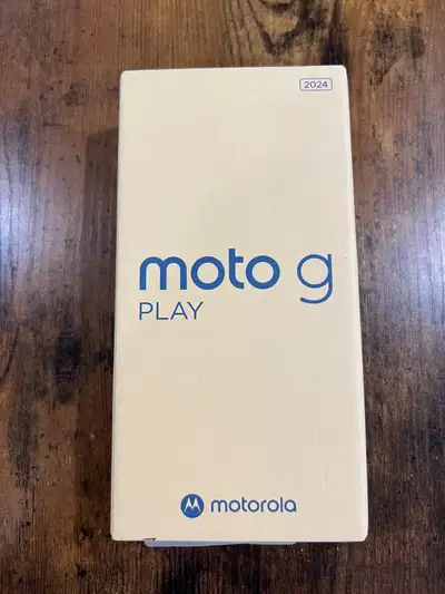 Brand New Motorola Moto G Play 2024 UNLOCKED in Sapphire Blue., View more