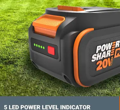 Brand New WORX Battery (WA3675) 20V 5.0 Ah PowerShare, View more