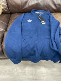 Men’s Leafs Adidas 3/4 Zip Sweatshirt