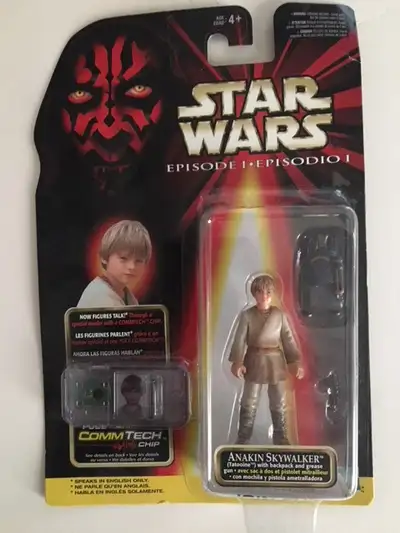 Hasbro Star Wars Episode 1 Tatooine Anakin Skywalker Figure, View more