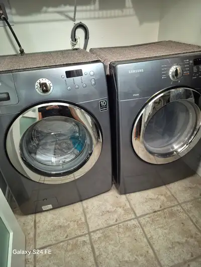 Laveuse samsung foncionnelle Secheuse samsung fonctionnelle mais element chauffant brisé les machine...