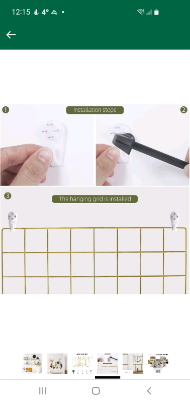 BULYZER Grid Wire Panel Board in Home Décor & Accents in Markham / York Region - Image 6