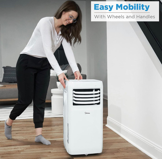 NEW- Midea 8,000 BTU Portable Air Conditioner, 3-in-1 Comfort in Heaters, Humidifiers & Dehumidifiers in Brantford - Image 3