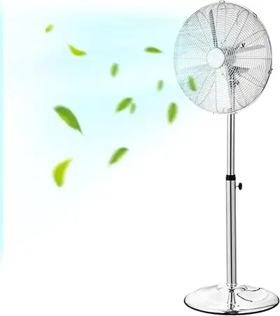 Ventilateur 16" sur pieds industriel très puissant. Comme neuf., View more
