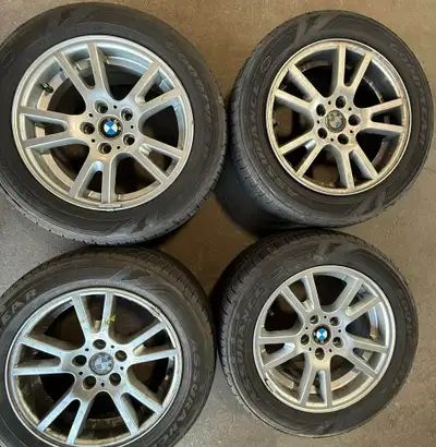 BMW X3 Wheels and tires 4- Goodyear Assurance 235/55/17 4-OEM 17" Wheels $850.00 Prices above is for...