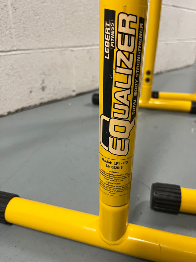Used  Lebert EQualizer Bars (Yellow) in Exercise Equipment in St. Catharines