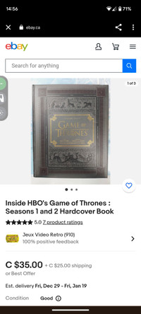 Game of thrones book