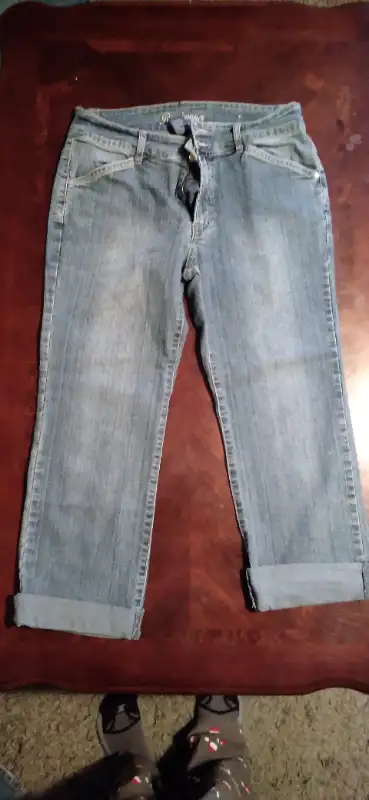 Womens jean capris pant size 10, View more