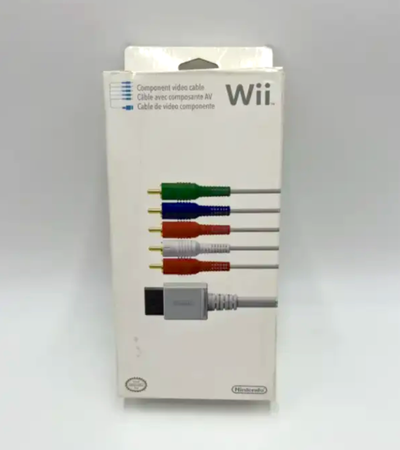 OEM Genuine Nintendo Wii HD TV Component AV Cable Complete BOX, View more