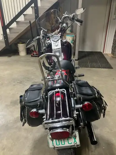 1986 FXSTC Completely redone, from front to back. Custom Heads, 88”, new 3” belt drive, new charging...
