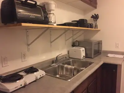 Bachelor suite All utilities included Wifi included Furnished and equipped Laundry Separate entenace...