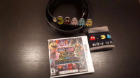 Nintendo 3DS Pacman and Galaga Dimensions and Belt Buckle