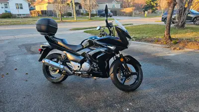 Super-comfortable, easy to control, stable, great-looking, very efficient, and surprisingly fast Suz...