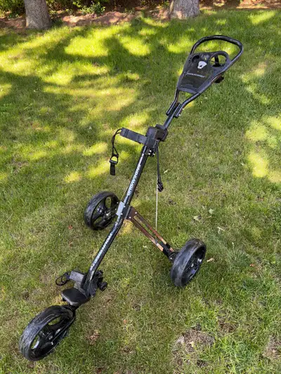 TourTrek Endeavour Golf Push Cart - 3 Wheel - Foldable, View more