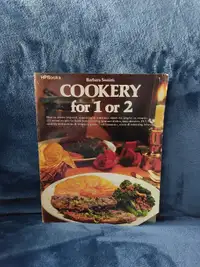 Vintage 1979 Cookbook - Cookery for 1 or 2