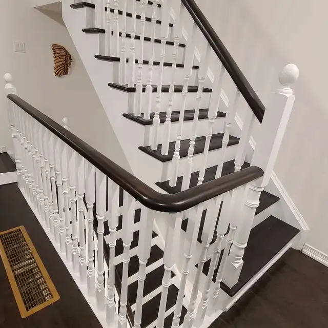 Home Stairs Staining, Painting, Refinishing, Free Estimate63793687215107124