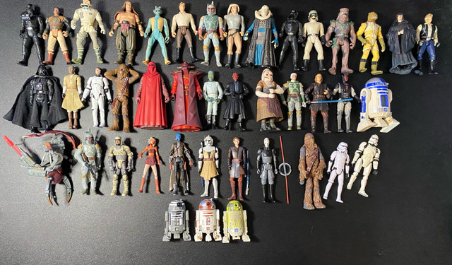 Star Wars Action Figures Collection in Toys & Games in Windsor Region