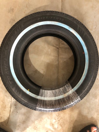 Brand new whitewall tire (1 only)