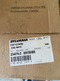 Sylvania Flourescent Tube Lights - Box Of 30