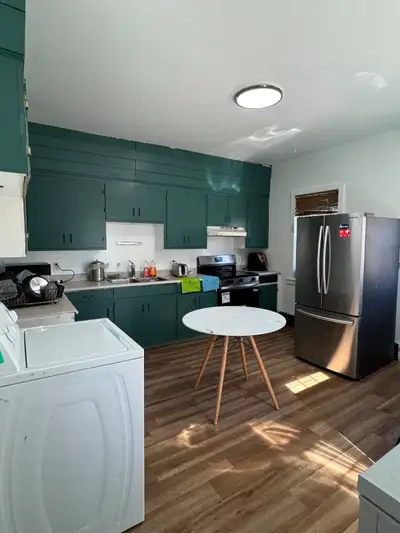 Cozy downtown apartment, available for move in on May 1st. One ensuite on the 1st floor and 3 bedroo...