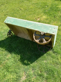 Antique baggage cart