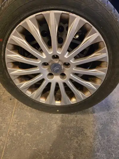 Sailun Atrezzo 215/50ZR17 On ford rims with sensors. Taken off a 2012 Focus. Used for 1 1/2 summers.